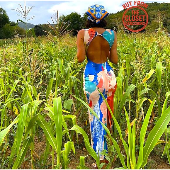 ZARA Open Back Midi Dress NWT - Picture 14 of 16